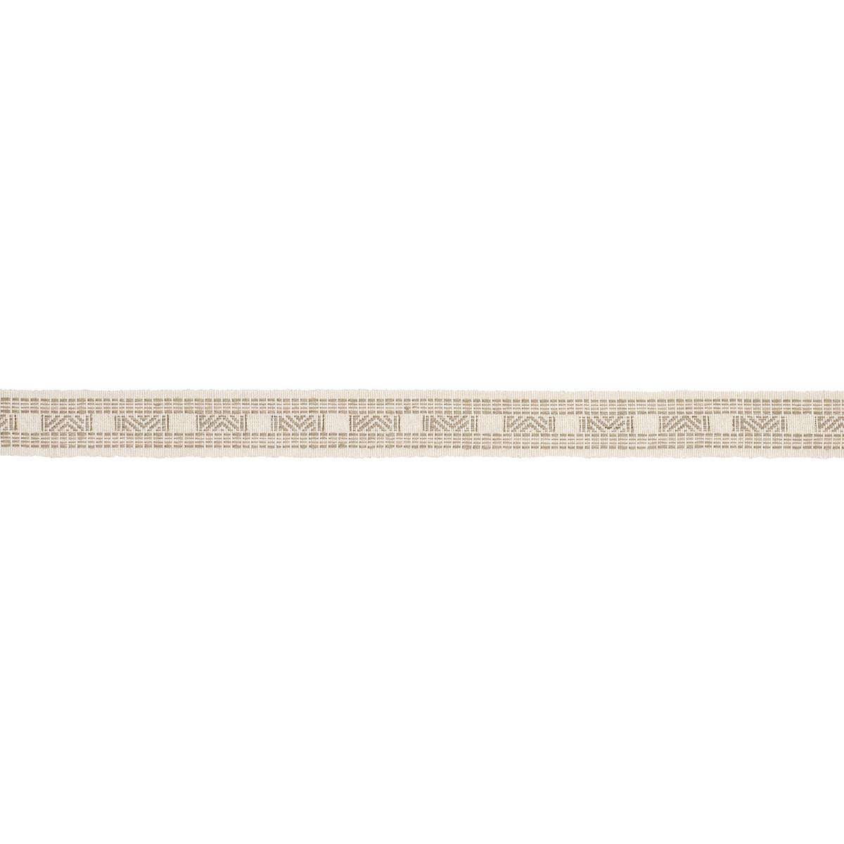 Schumacher Oyster Nael Linen Cotton Tape