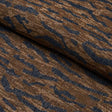 Schumacher Altamira Navy/Brown Fabric
