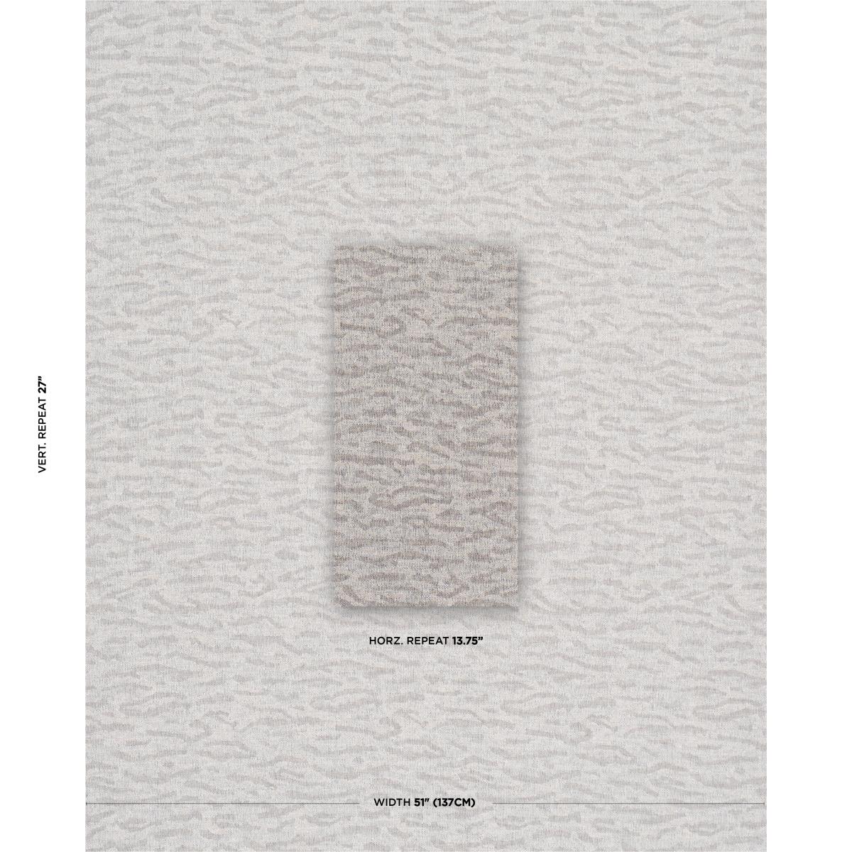 Schumacher Altamira Stone Fabric