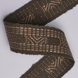 Schumacher Cedar Brown Nael Linen Cotton Tape