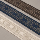 Schumacher Cedar Brown Nael Linen Cotton Tape