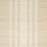 Schumacher Cassia Handwoven Silk Stripe Natural Fabric