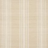 Schumacher Cassia Handwoven Silk Stripe Natural Fabric