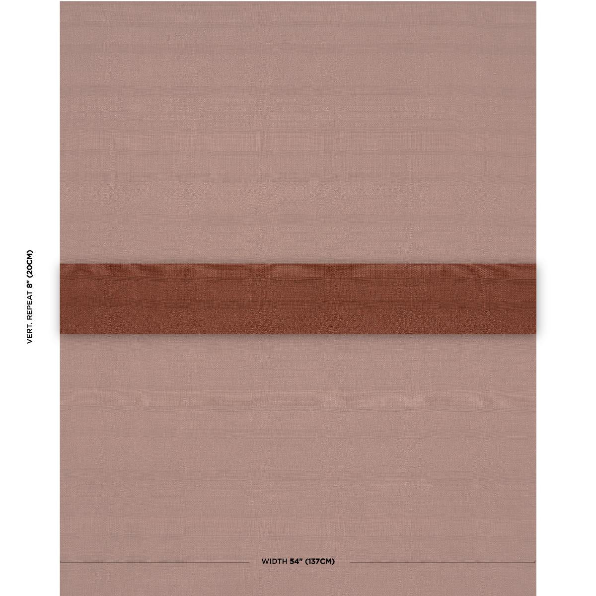 Schumacher Eivissa Sienna Fabric