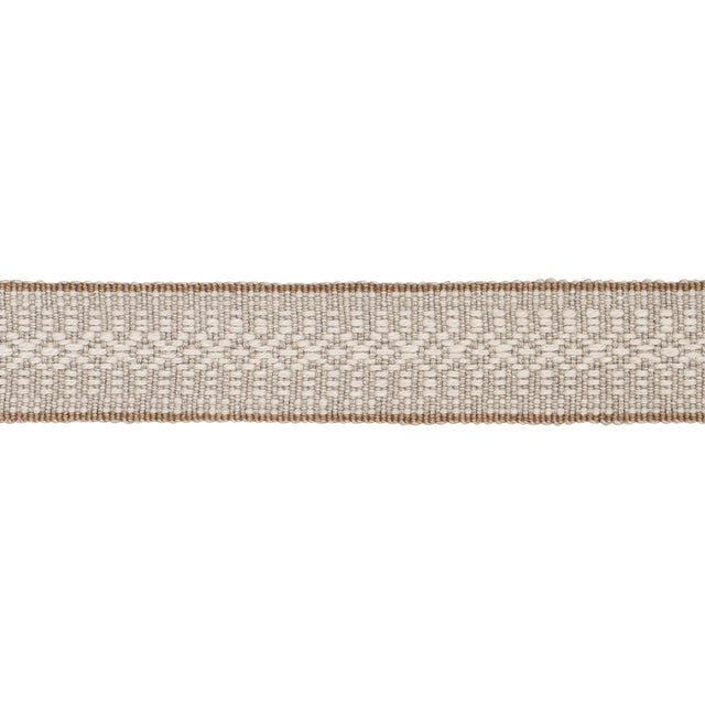 Schumacher Helena Linen Cotton Tape Natural Trim