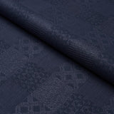 Schumacher Malia Indigo Fabric