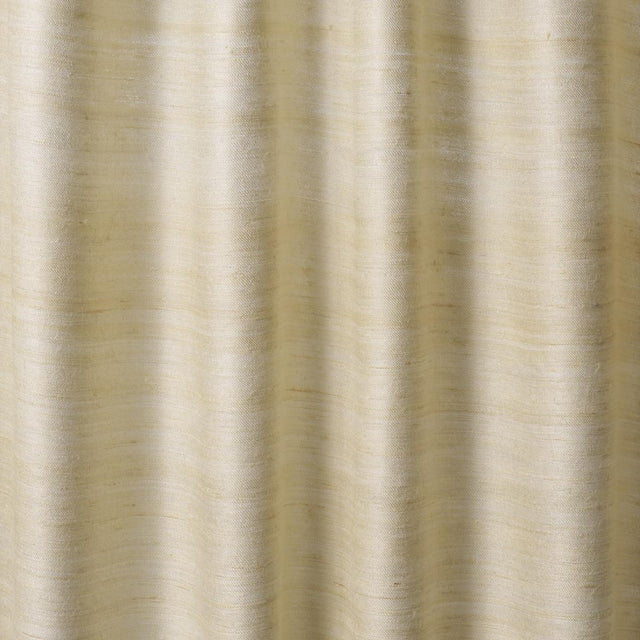 Schumacher Amir Handwoven Silk Casement Oyster Fabric