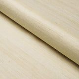 Schumacher Amir Handwoven Silk Casement Oyster Fabric