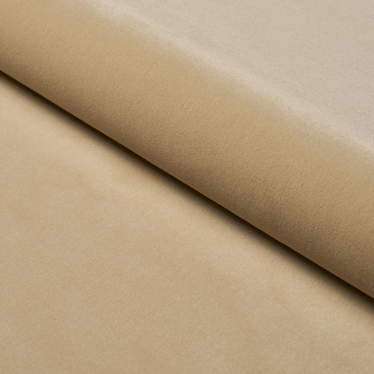 Schumacher Alistair Indoor/Outdoor Velvet Beige Fabric