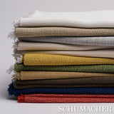 Schumacher Cooper Indoor/Outdoor White Fabric