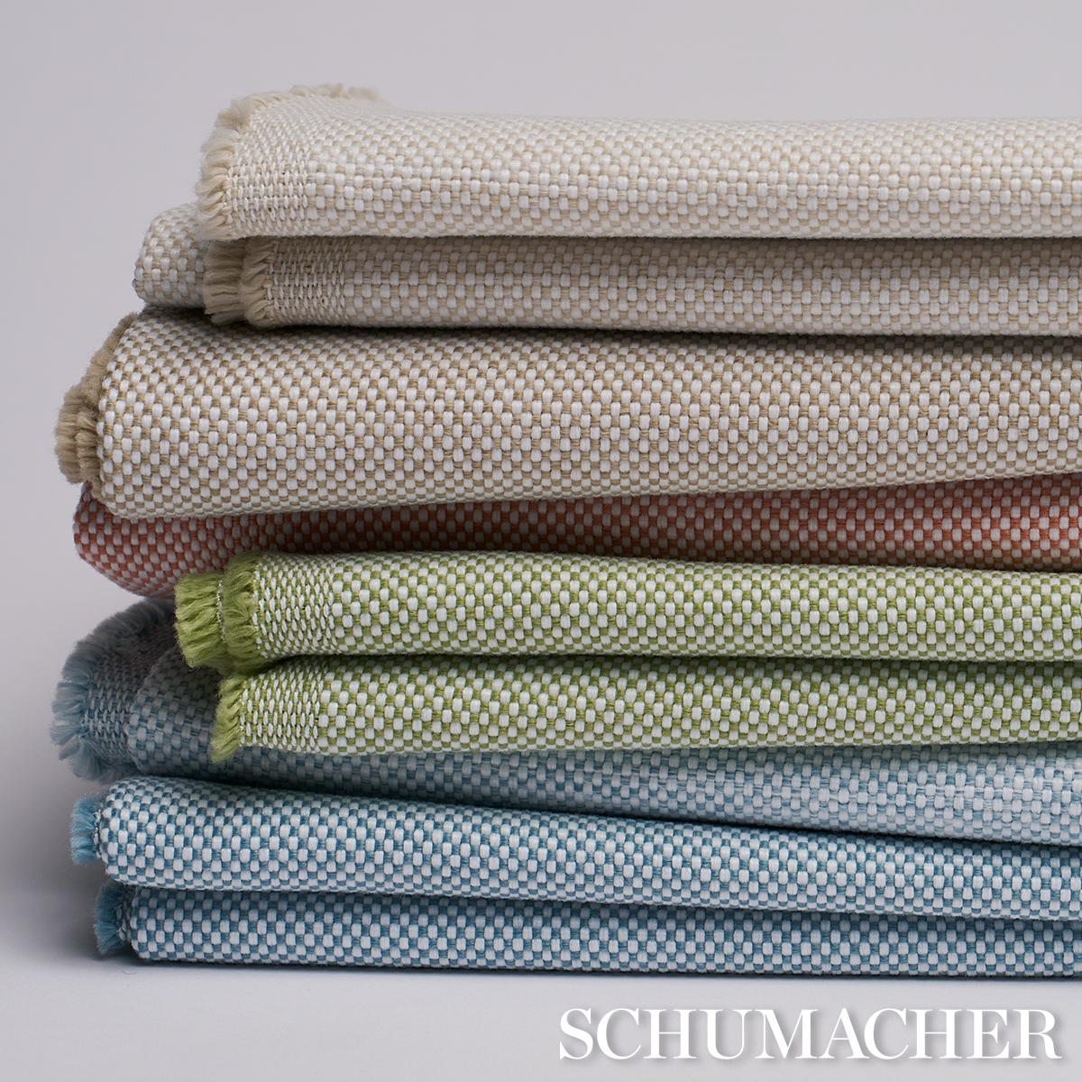 Schumacher Pippa Indoor/Outdoor Ivory Fabric