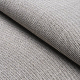 Schumacher Simon Indoor/Outdoor Charcoal Fabric