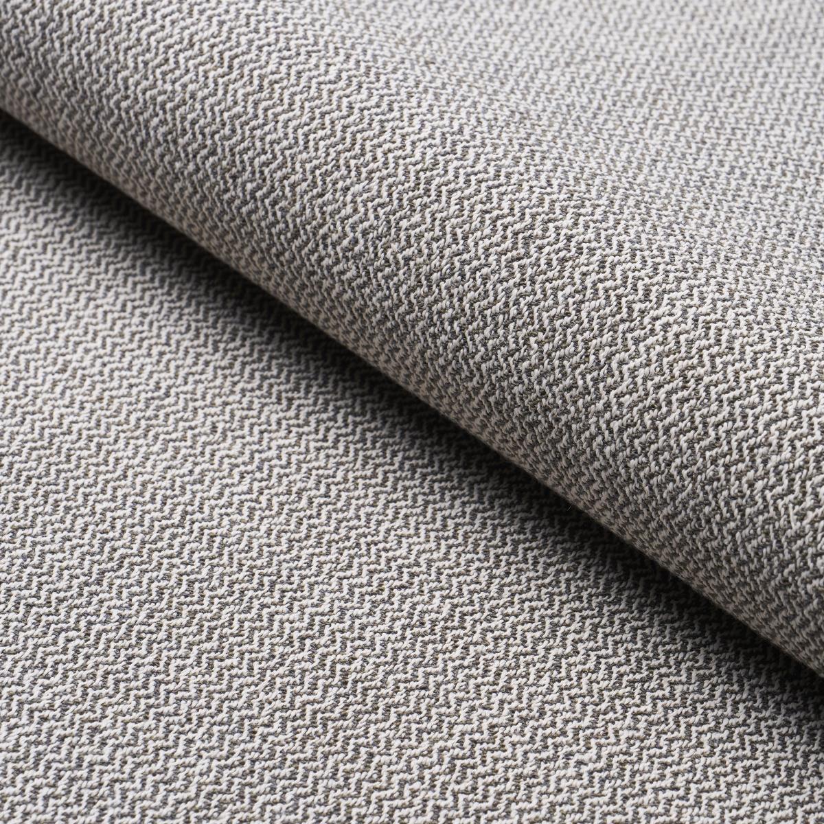 Schumacher Simon Indoor/Outdoor Charcoal Fabric