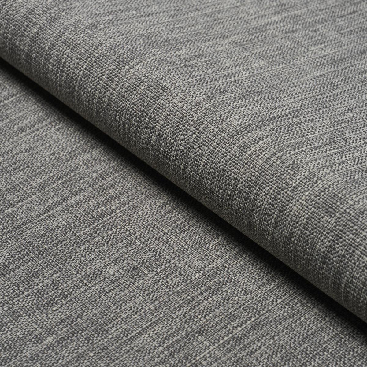 Schumacher Archie Indoor/Outdoor Charcoal Fabric