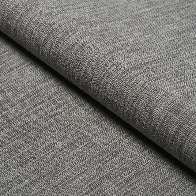 Schumacher Archie Indoor/Outdoor Charcoal Fabric