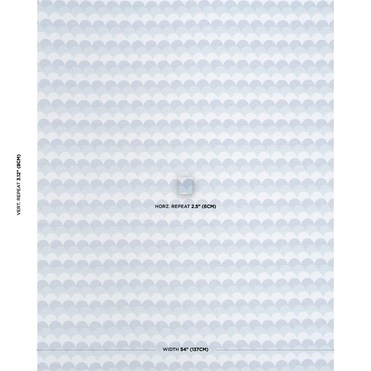 Schumacher Prairie Hills Blues Fabric