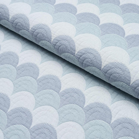 Schumacher Prairie Hills Blues Fabric