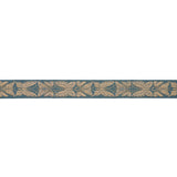 Schumacher Teal & Gold Metamorphosis Tape