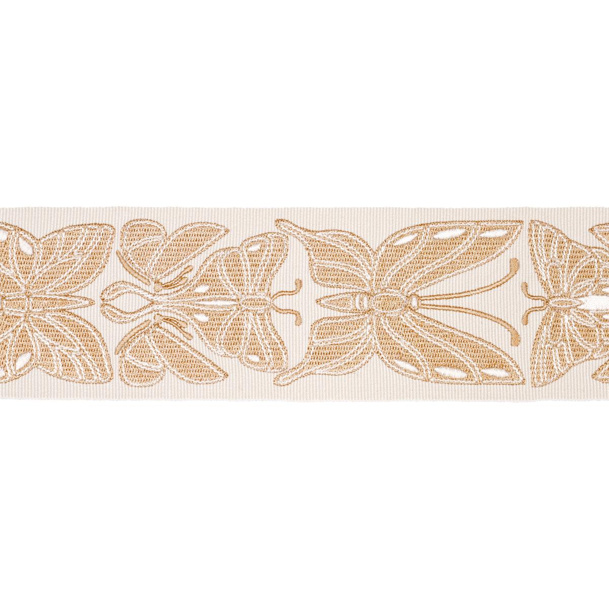 Schumacher Ivory & Gold Metamorphosis Tape
