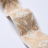Schumacher Metamorphosis Tape Ivory & Gold Trim