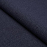 Schumacher Lars Rustic Linen Navy Fabric