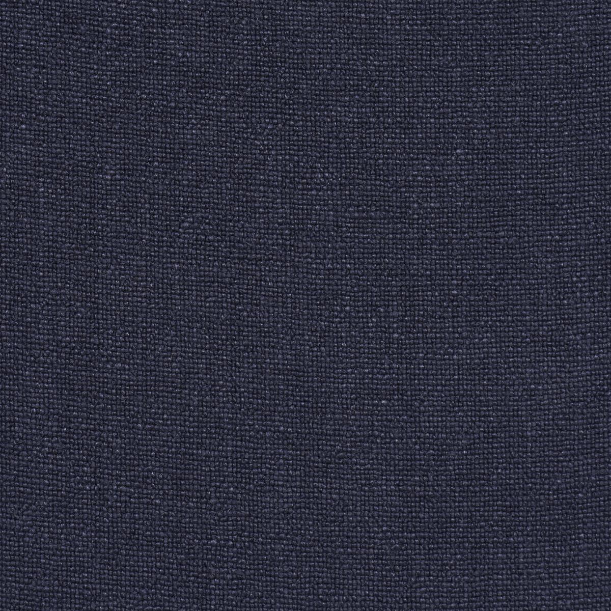 Schumacher Lars Rustic Linen Navy Fabric