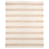 Schumacher Sequoia Stripe Jute Natural 1.17' x 0.83' Rug