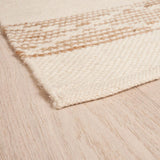Schumacher Sequoia Stripe Jute Natural 1.17' x 0.83' Rug