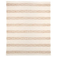 Schumacher Natural 10' x 14' Sequoia Stripe Jute Rug