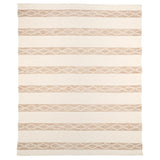 Schumacher Natural 10' x 14' Sequoia Stripe Jute Rug