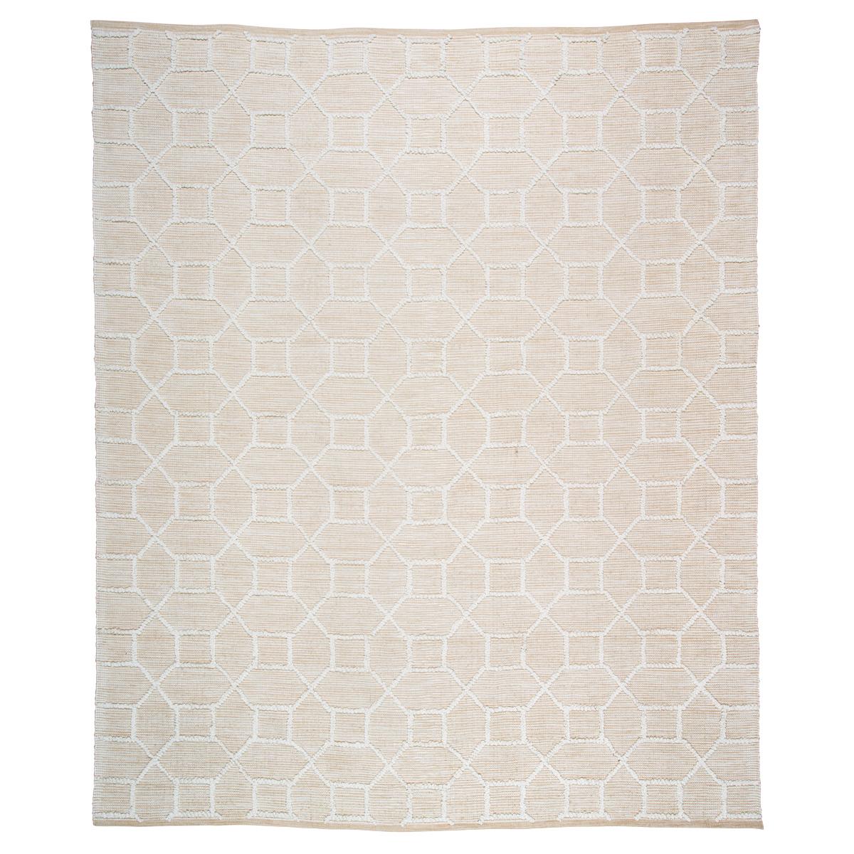 Schumacher Natural 1.17' x 0.83' Vento Indoor/Outdoor Rug