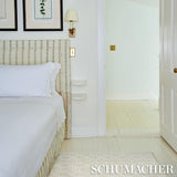 Schumacher Natural 1.17' x 0.83' Vento Indoor/Outdoor Rug