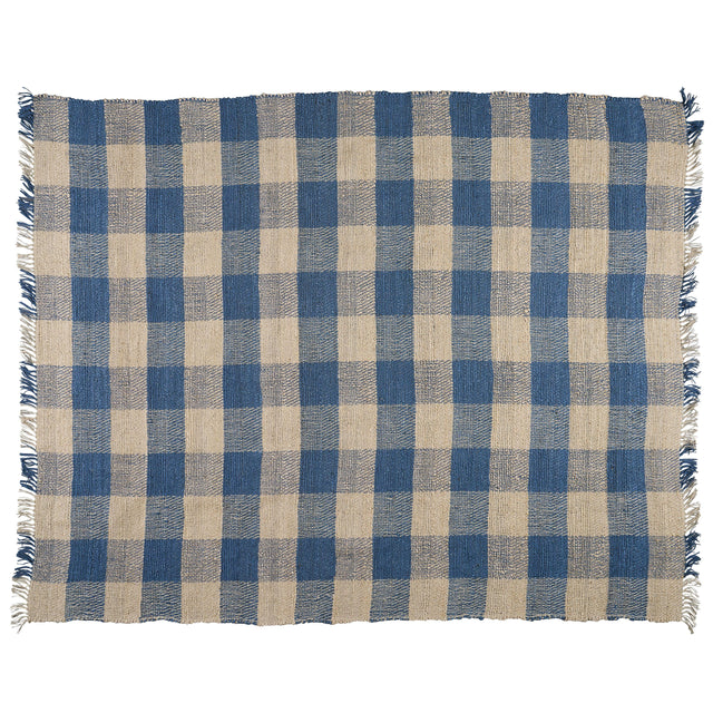 Schumacher Indigo 8' x 10' Hemming Rug