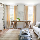 Schumacher Neutral 9' x 6' Hemming Rug