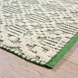 Schumacher Green 12' x 9' Erickson Rug