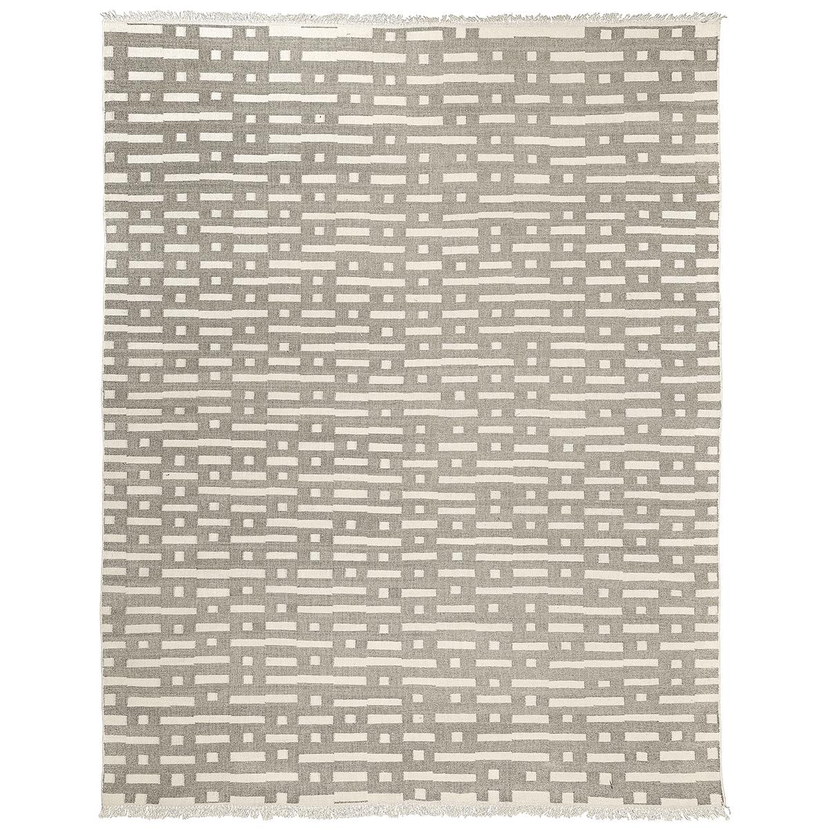 Schumacher Stone 0.67' x 0.21' Abstract Ikat Indoor/Outdoor Rug