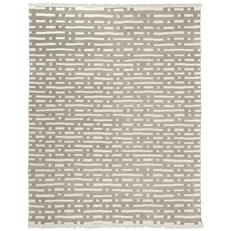 Schumacher Stone 0.67' x 0.21' Abstract Ikat Indoor/Outdoor Rug