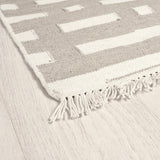 Schumacher Stone 0.67' x 0.21' Abstract Ikat Indoor/Outdoor Rug