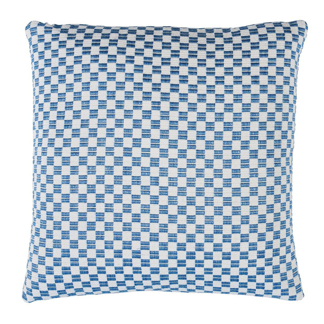 Schumacher Blue 20" x 20" Elkhart Pillow