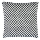 Schumacher Black 20" x 20" Elkhart Pillow