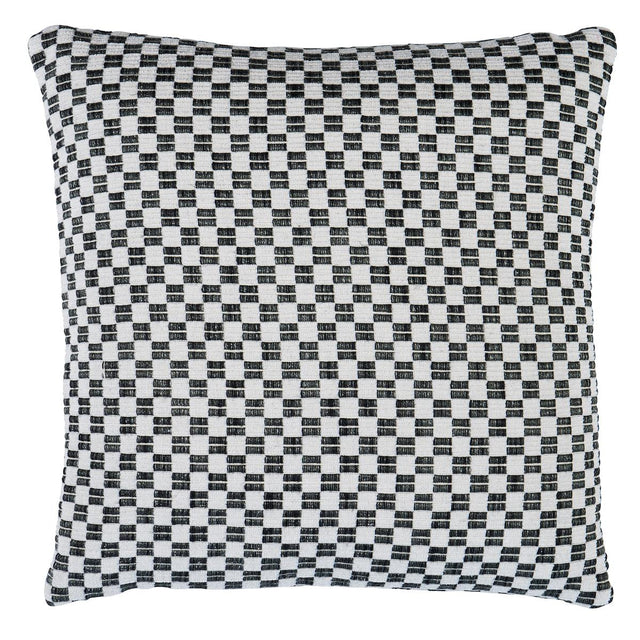 Schumacher Black 20" x 20" Elkhart Pillow