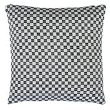 Schumacher Black 22" x 22" Elkhart Pillow