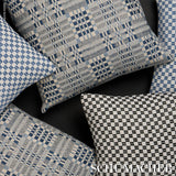 Schumacher Elkhart Black 22" x 22" Pillow