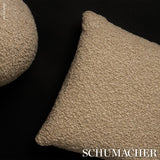 Schumacher Bisque 12" x 12" Margarete Sphere Pillow