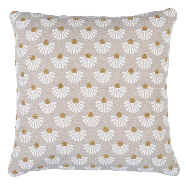 Schumacher Sand 18" x 18" Bellini I/O Pillow