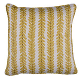 Schumacher Mimosa 18" x 18" Woodperry Pillow