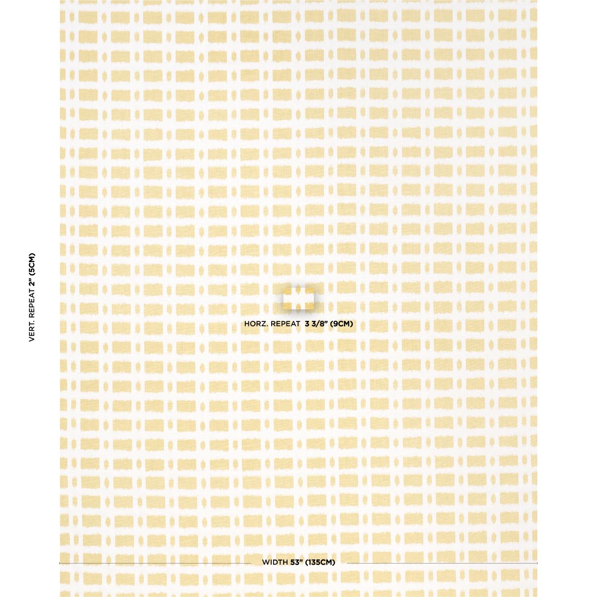 Schumacher Townline Road Mimosa Fabric