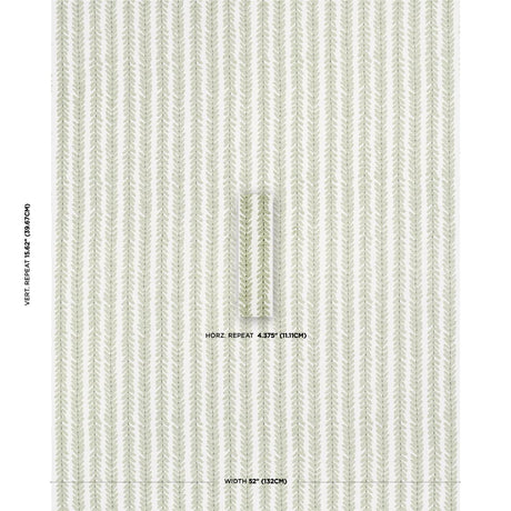 Schumacher Woodperry Moss Fabric