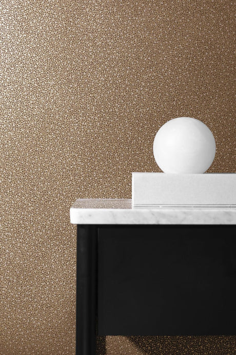 Seabrook Mica Texture Clay & Copper Glitter Wallpaper