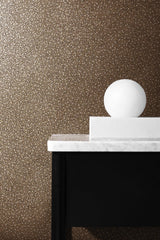Seabrook Mica Texture Brick & Metallic Silver Wallpaper